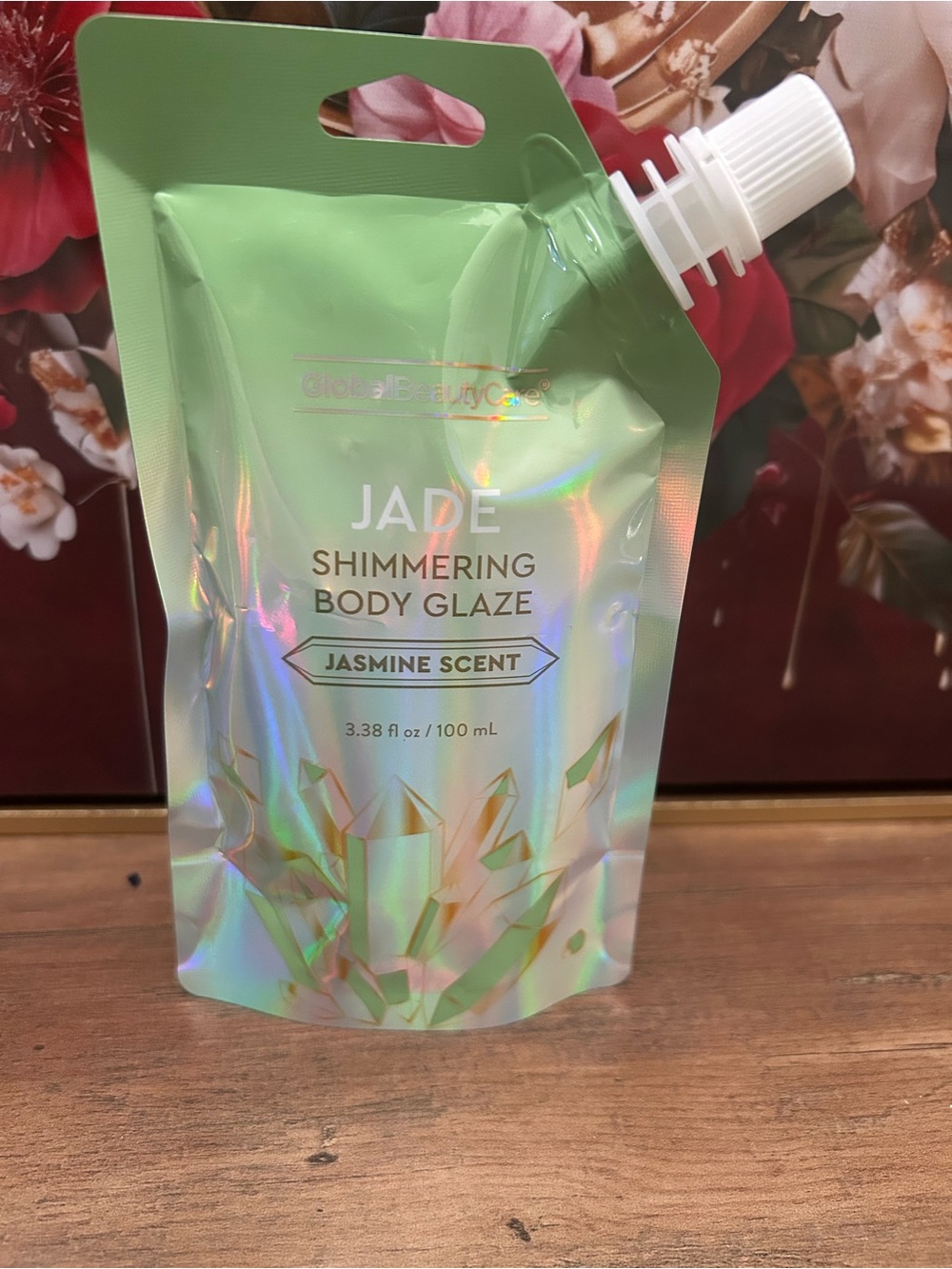 Jade Shimmering Body Glaze - Jasmine Scent